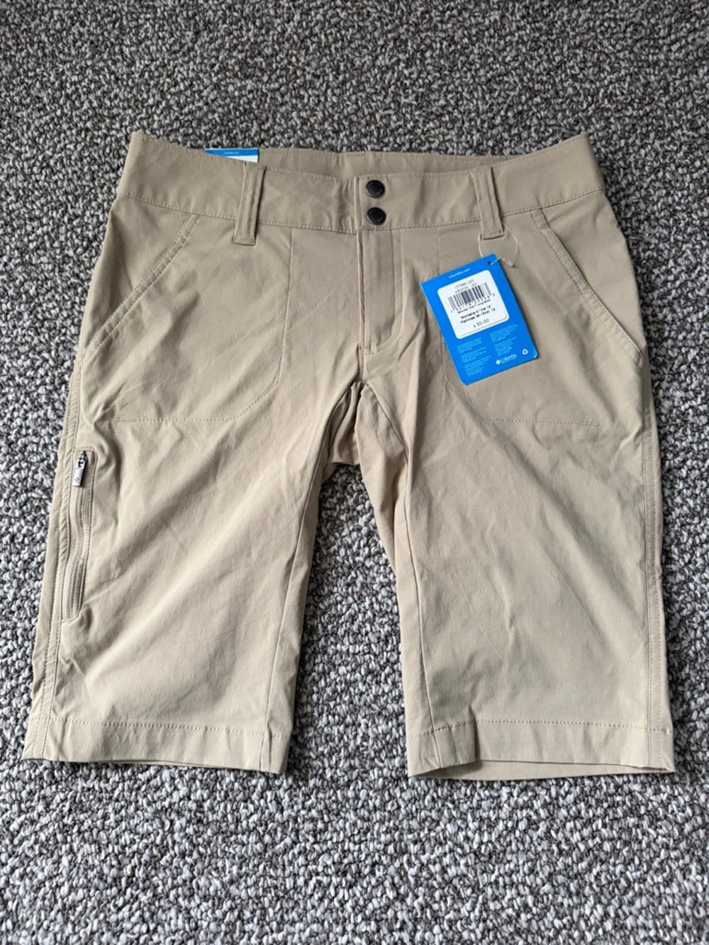 Columbia Women's Tan Athletic Shorts
